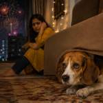 How to Calm an Anxious Dog During Diwali Fireworks