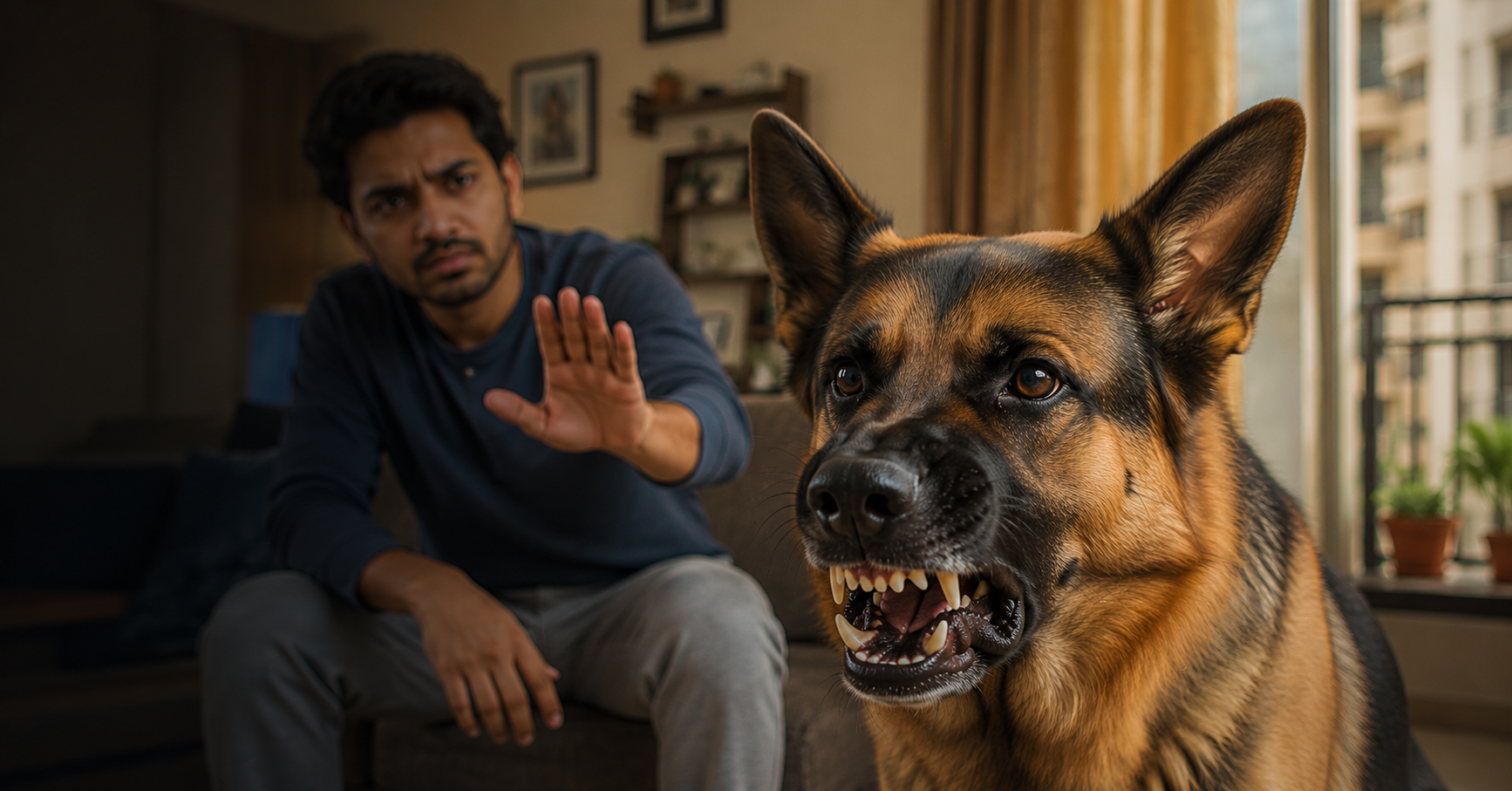 How to Handle an Aggressive Dog Safely at Home