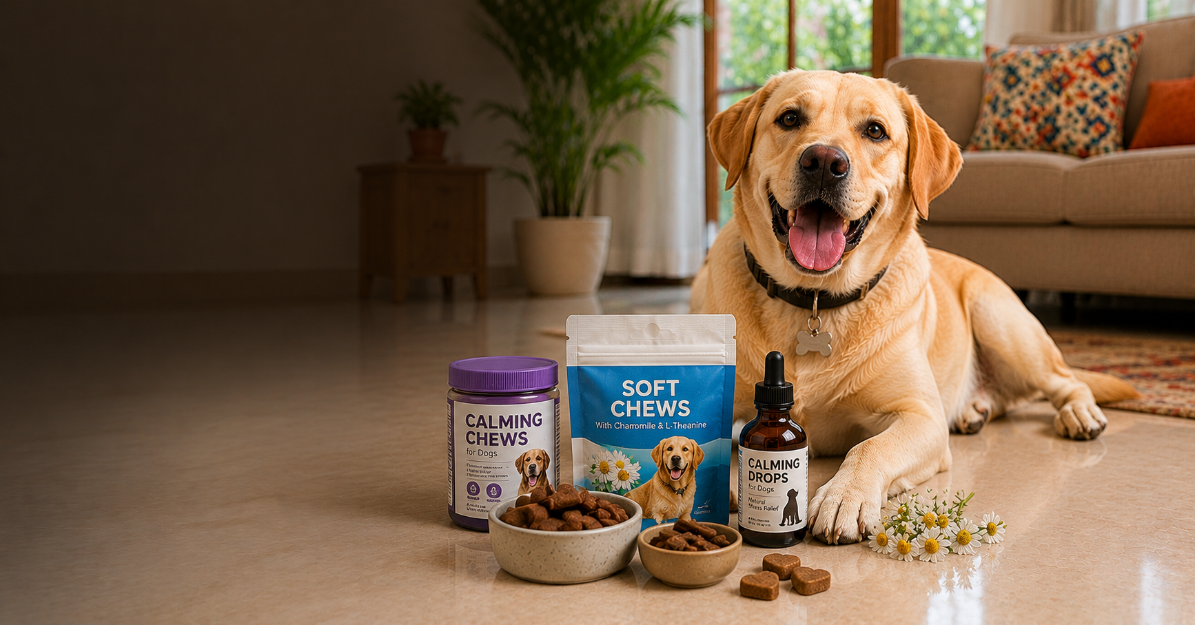 Best Calming Treats for Anxious Dogs in India 2026