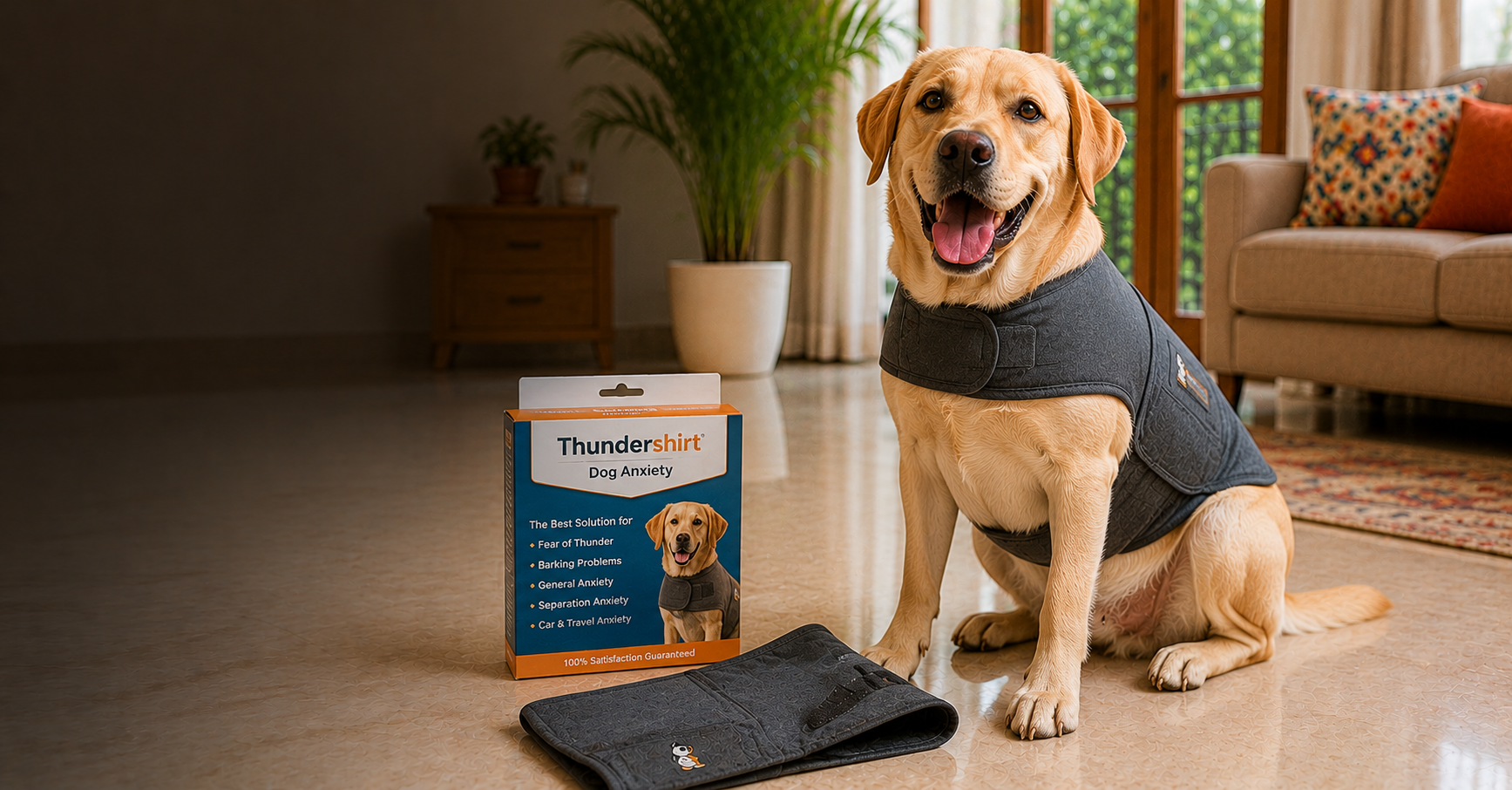 ThunderShirt for Dogs in India: Does It Really Work?
