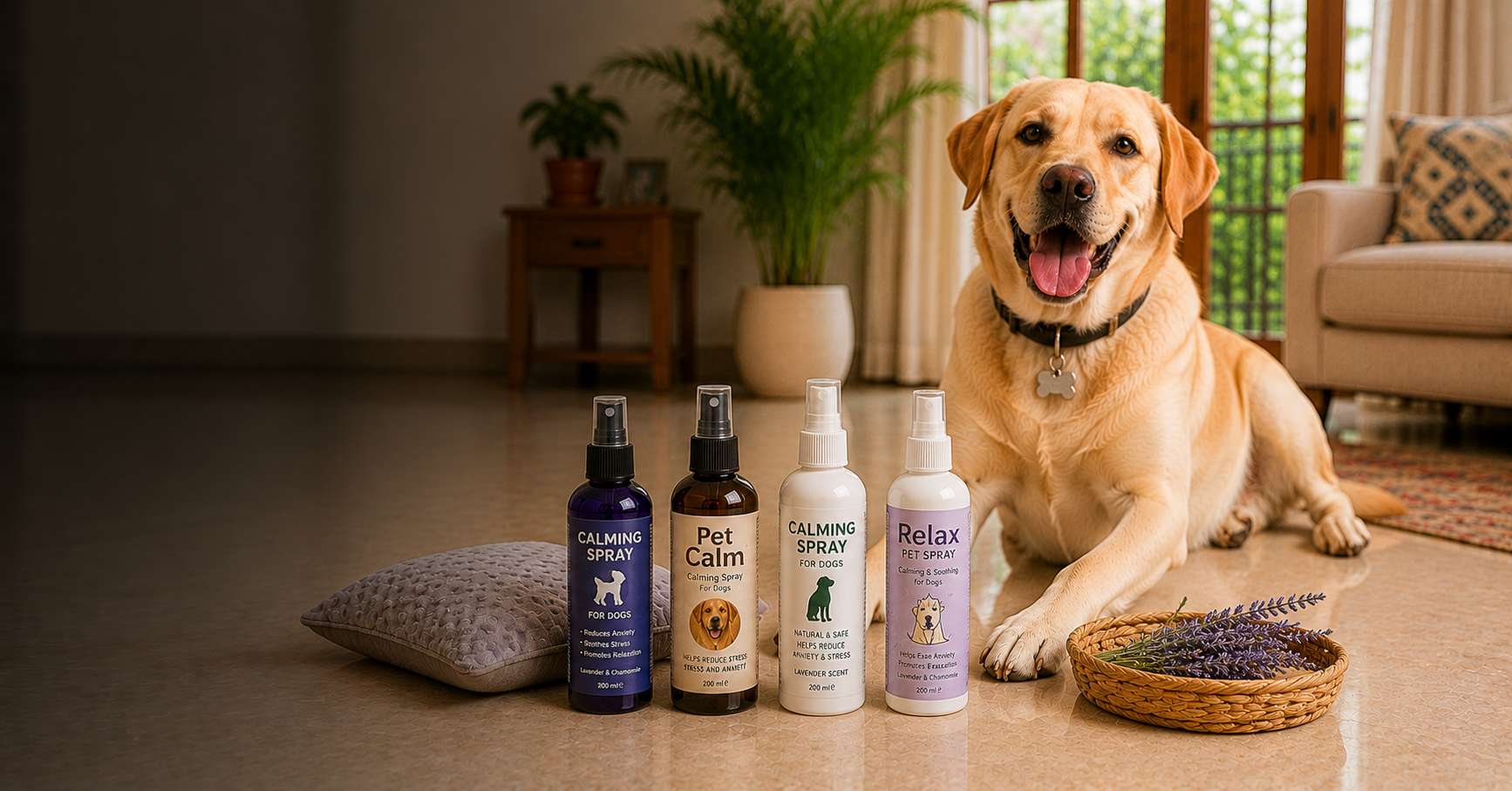 Best Calming Sprays for Dogs in India: 4 Options Reviewed