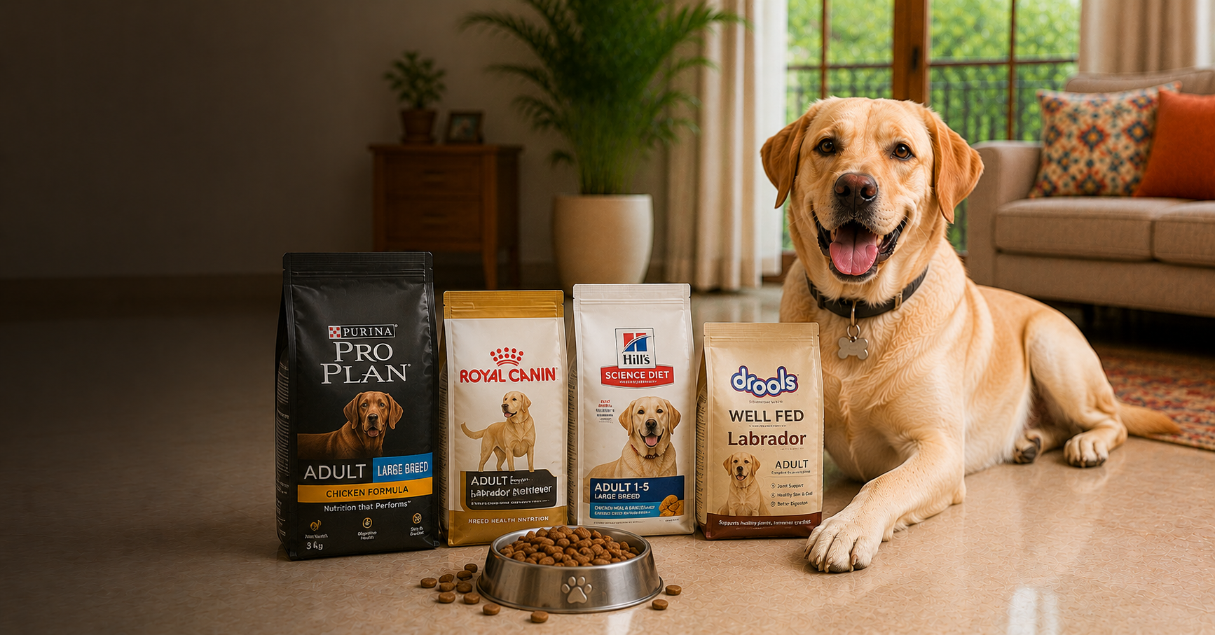 Best Dog Food for Labradors in India 2026 – Vet Approved Picks